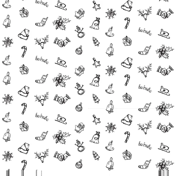 Merry Christmas pattern — Stock Vector