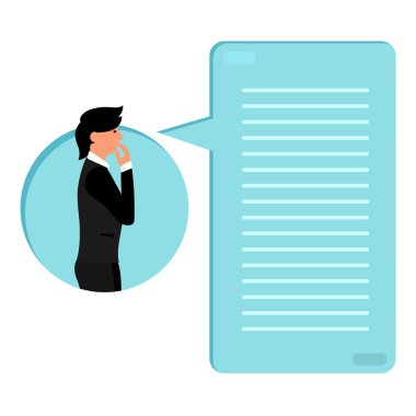 Kabarcık ile insan düşünme