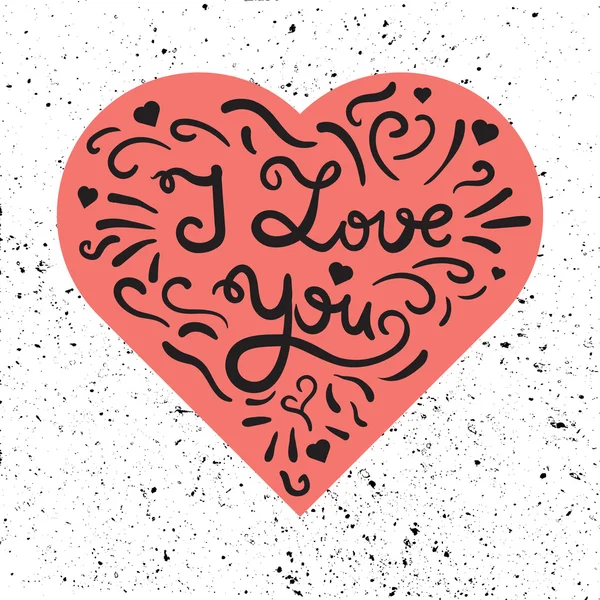 Valentijn en huwelijk liefde — Stockvector