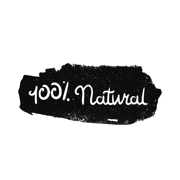 Eco letras naturales — Vector de stock