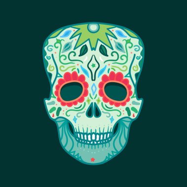 Meksika detaylı kafatası