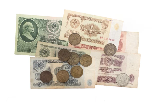 Collectibles Monedas Billetes Premios — Foto de Stock