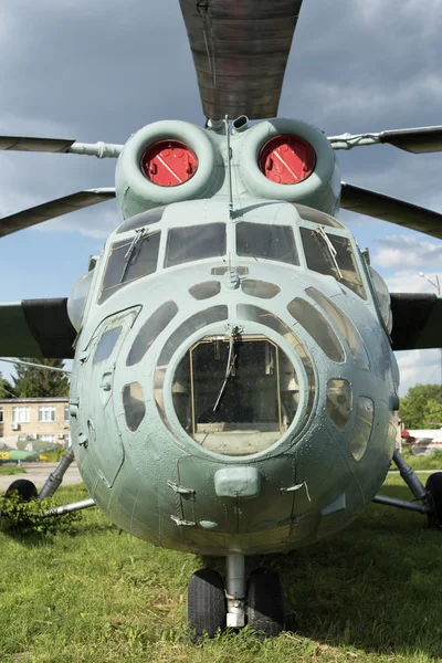 Exposition d'anciens modèles d'avions — Photo