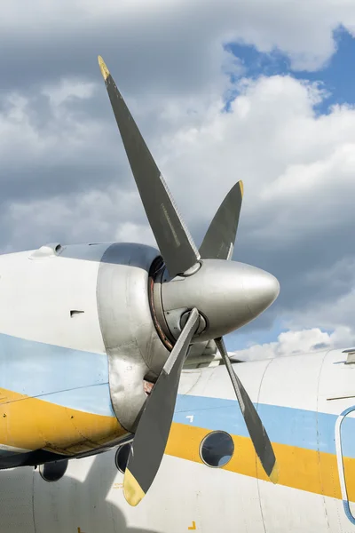 Esposizione di vecchi aeroplani modello — Foto Stock