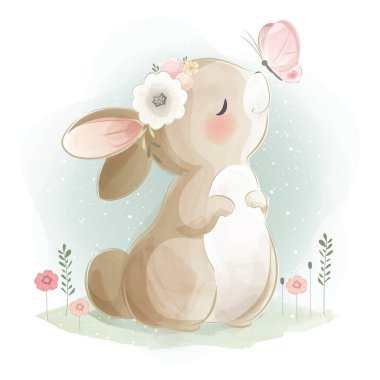 Şirin Tavşan ve Kelebek