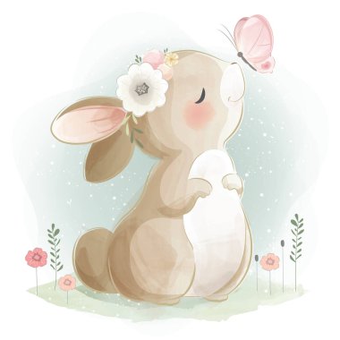 Şirin Tavşan ve Kelebek