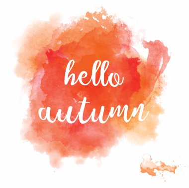 suluboya lekeleri ile arka plan, vektör tasarımı