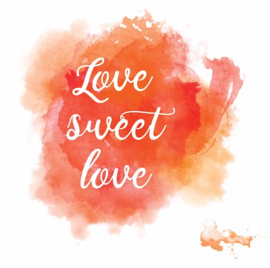 suluboya lekeleri ile arka plan, vektör tasarımı