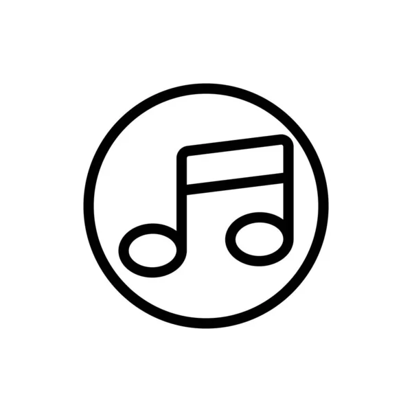 Ses müzik simgesi vektörü eps10 hisse illüstrasyonu
