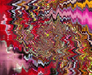 Görsel dalga ve ışıklandırma efektleriyle gradyanın soyut renk arkaplanı