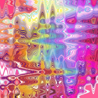 Soyut geometrik şeklin renk eğimli arkaplanı. Posterler için havalı arkaplan tasarımı