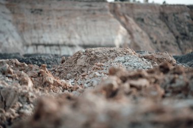 Taş ocağı manzarası