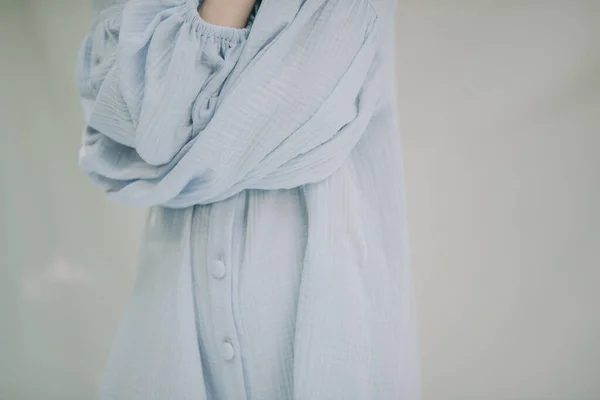 Woman Posing Cloth — Stock Photo, Image