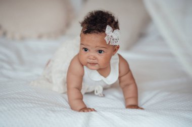 Güzel melez küçük kız 