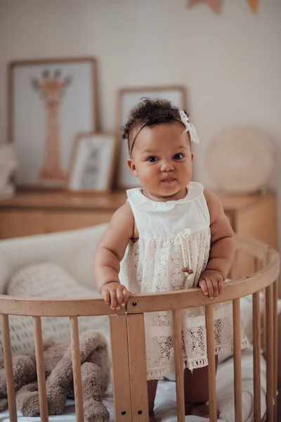 Mixed Race Cute Baby — Stock Photo, Image