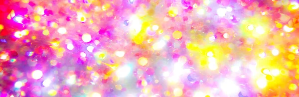 Pastel Colorful bokeh light rainbow wallpaper. Blurry holographic unicorn background. Kaleidoscope ray. Holiday party glowing. Bright rainbow neon defocused banner. Abstract blurred glittery clipart