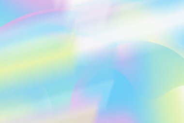 Renkli tahıllı duvar kağıdı gradyanı. Mavi, yeşil şerbet rengi arka plan. Hologram gökkuşağı soyut kağıt sanatı