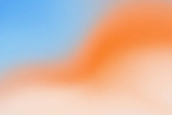 Blauw Oranje Natuurlijke Korrelige Gradiënt Overlay Retro 70S Korrelige Achtergrond — Stockfoto