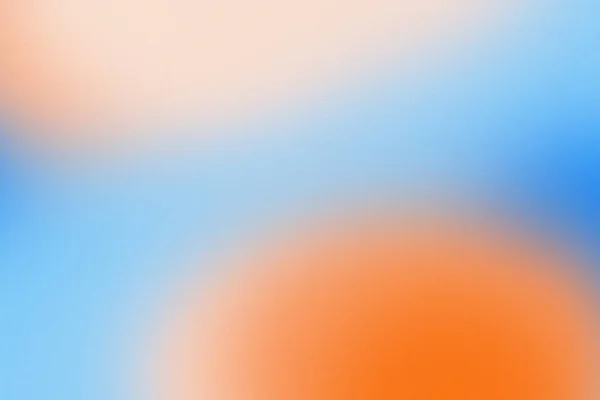 Modrá Oranžová Přírodní Zrnitý Gradient Překrytí Retro 70S Zrnité Pozadí — Stock fotografie