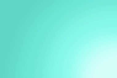 Soyut turkuaz eğimli arkaplan. Pastel güneşte pişirilmiş nane deseni. Modaya uygun mavi neon renkli duvar kağıdı. Lüks Modern pastel tek renkli poster, afiş, sosyal medya şablonu