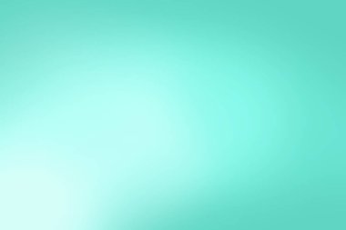 Abstract turquoise gradient. Pastel blue green wallpaper. Monochrome poster, banner, social media template
