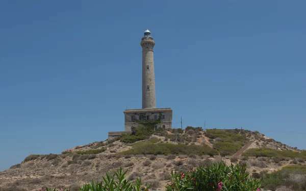西班牙穆尔西亚La Manga的Cabo de Palos灯塔. — 图库照片