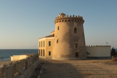 Gözetleme kulesi - Torre de la Horadada, Murcia, İspanya