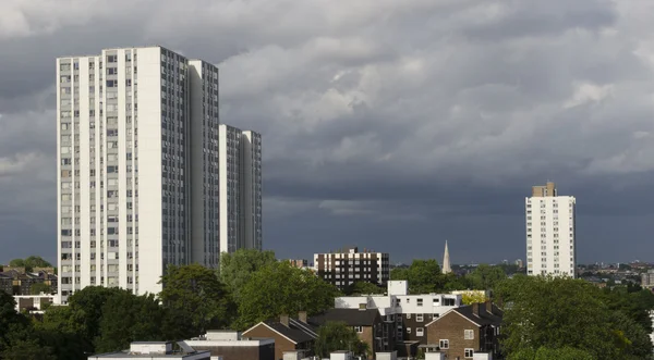 Sociala bostäder Uk — Stockfoto