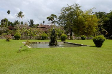 A picture of a hindu temple in Bali island