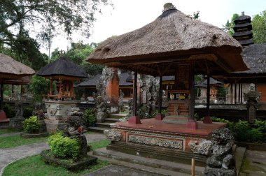 A picture of a hindu temple in Bali island