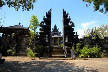 A picture of a hindu temple in Bali island
