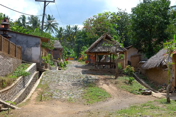 Pictures Ancient Indonesian Village Bali Island — Φωτογραφία Αρχείου