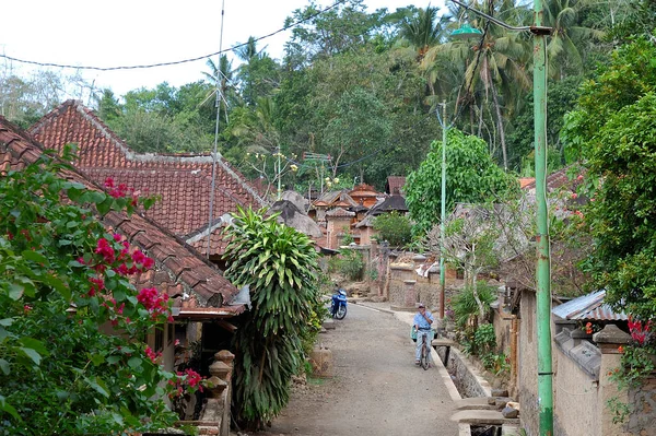 Pictures Ancient Indonesian Village Bali Island — Foto Stock