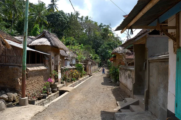 Pictures Ancient Indonesian Village Bali Island — Φωτογραφία Αρχείου