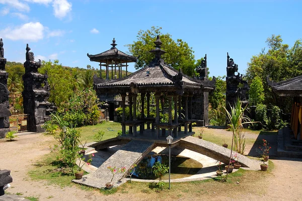 A picture of a hindu temple in Bali island