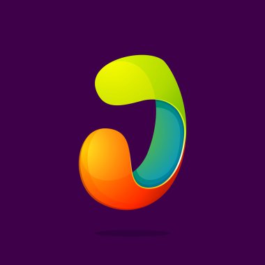 J harfi renkli logo.