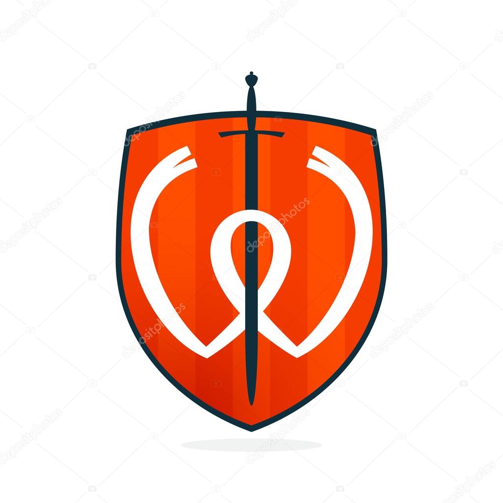 W Letter On The Sword And Shield Stock Vector Royalty Free Vector Image By C Kaer Dstock W Letter On The Sword And Shield Stock Vector Royalty Free Vector Image By C Kaer Dstock