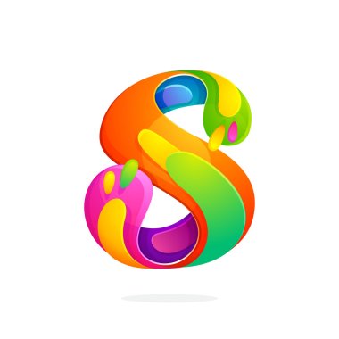 S letter colorful logo.