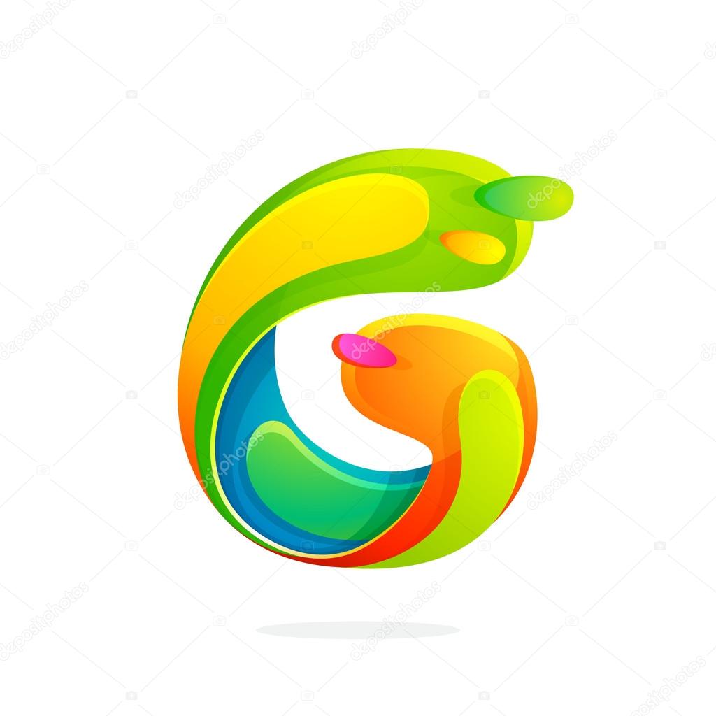 G letter colorful logo.
