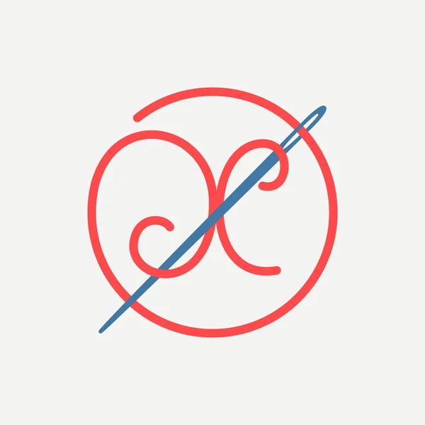 X lettre logo — Image vectorielle