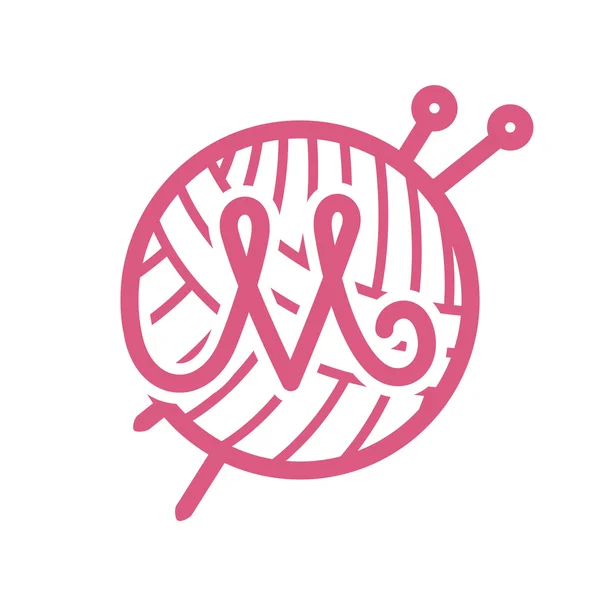 M harfi logosu — Stok Vektör