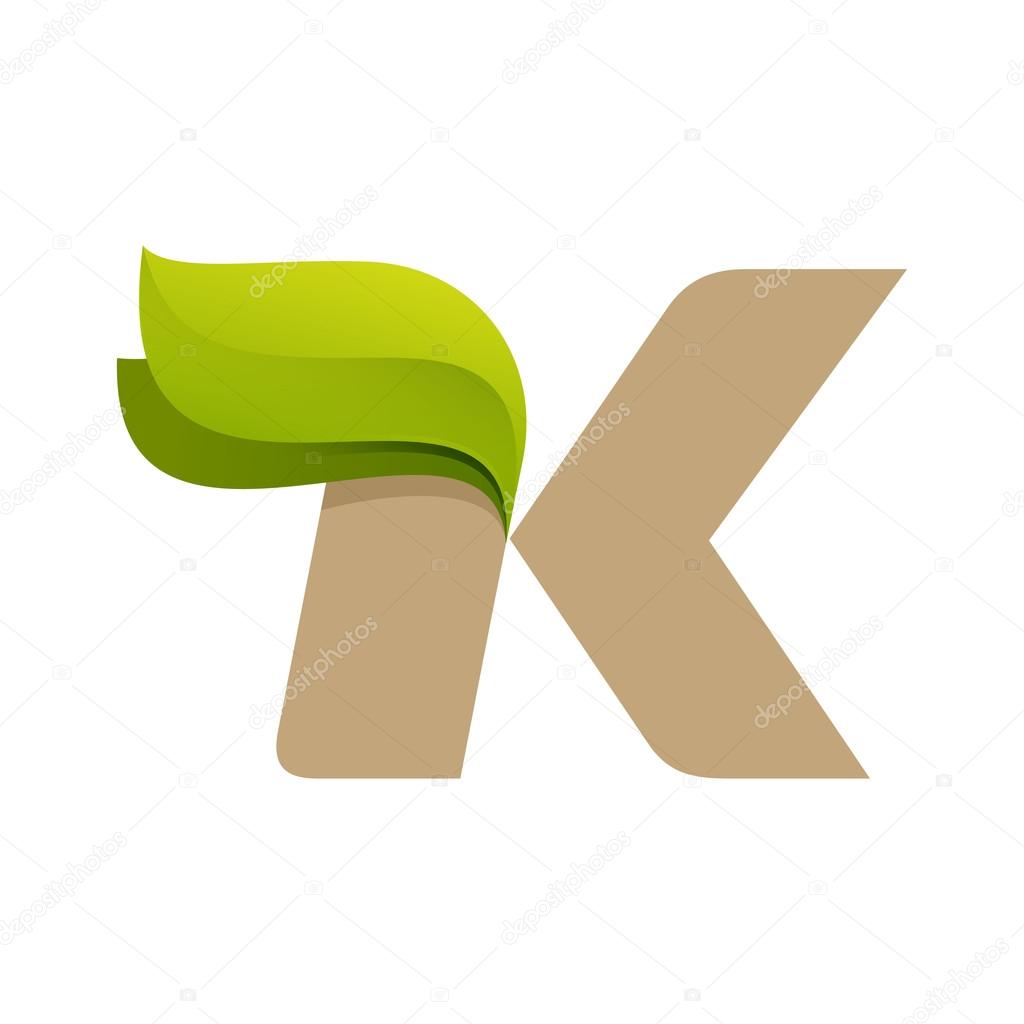 Font style, ecology vector design template elements for your application or corporate identity.