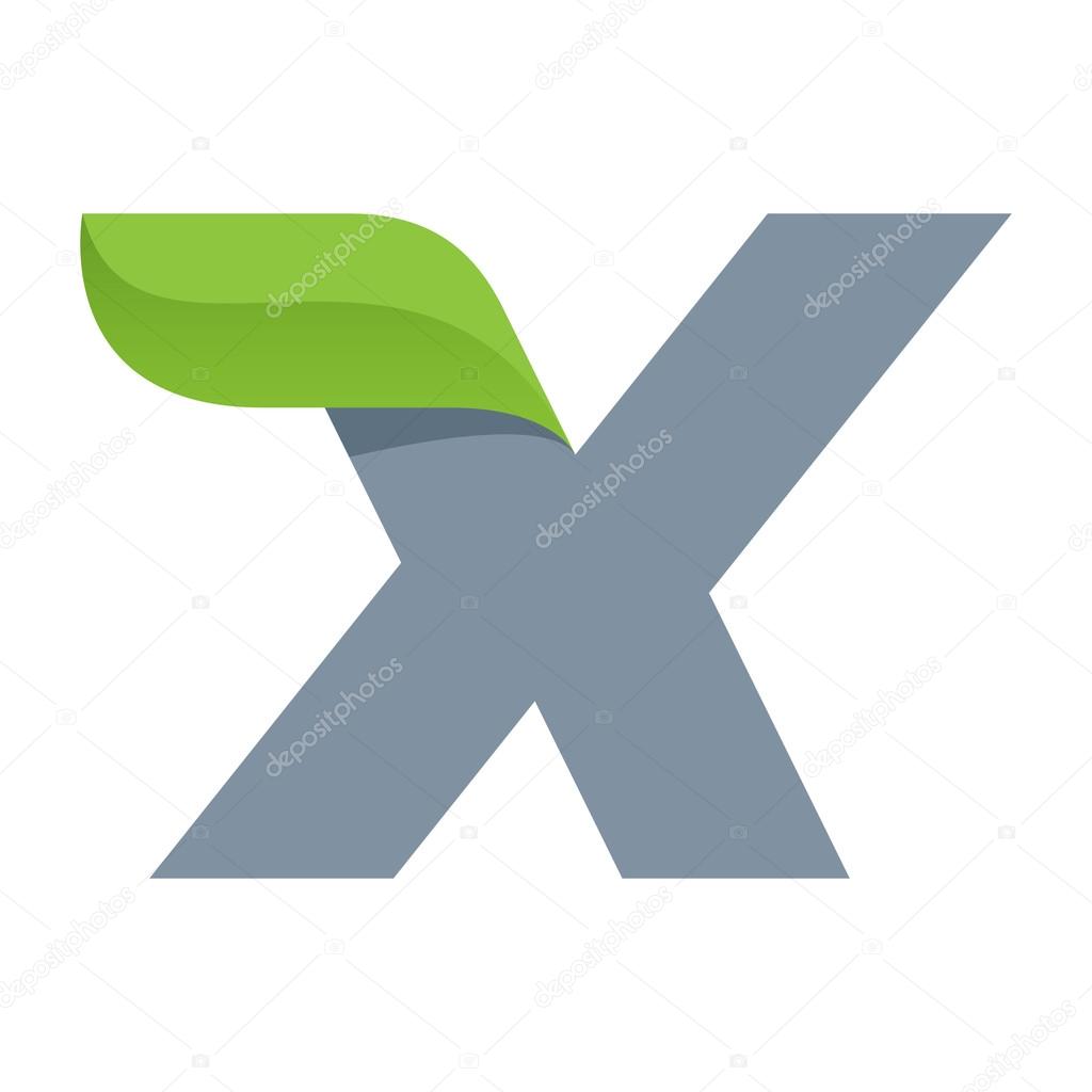 Font style, ecology vector design template elements for your application or corporate identity.