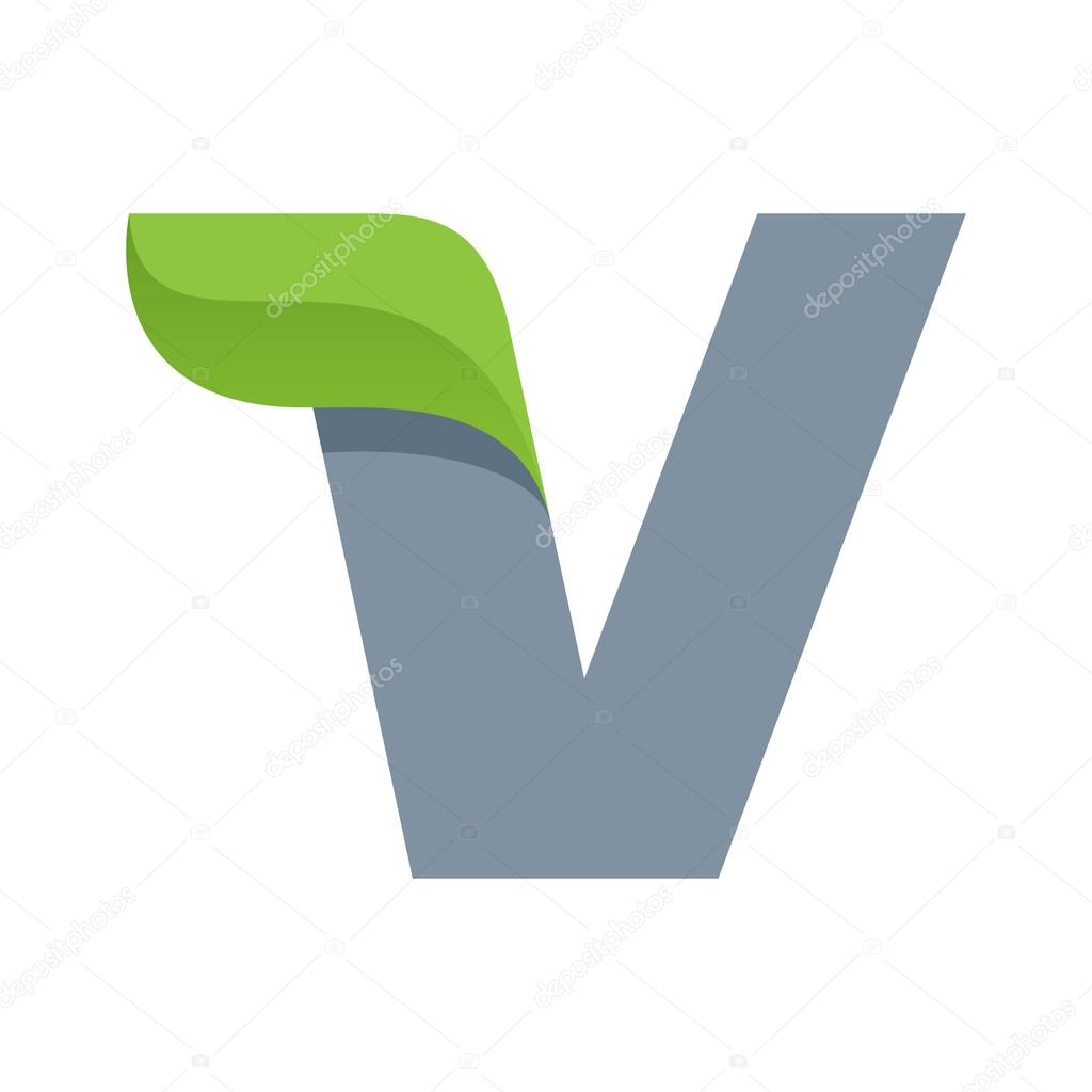 Font style, ecology vector design template elements for your application or corporate identity.