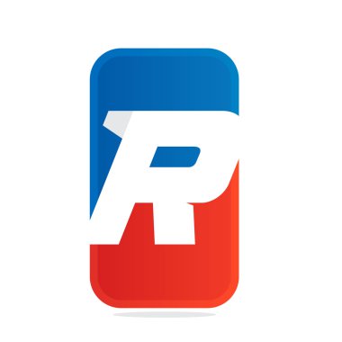 R harfi fitness, spor takımı veya spor salonu.