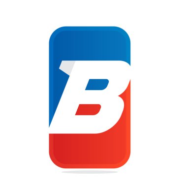 B mektup için fitness, spor takım ya da spor salonu.
