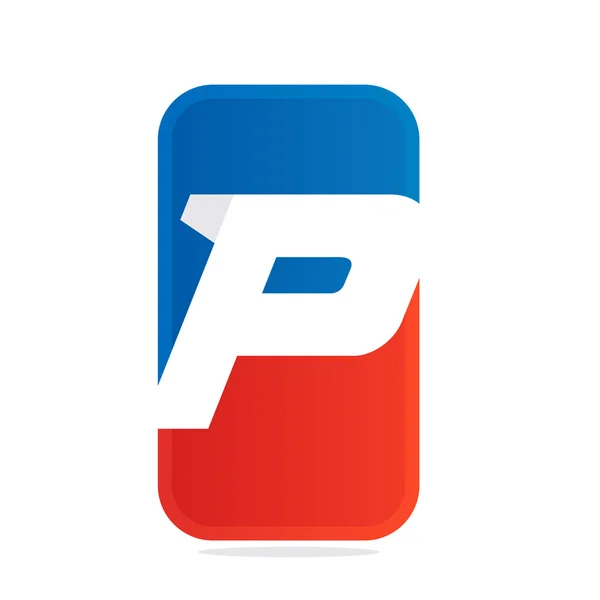 P лист для фітнесу, спортивної команди або спортзалу . — стоковий вектор