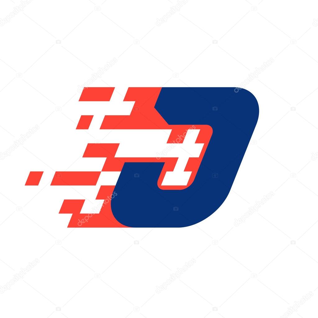 Vector design template elements for your race sportswear, app icon, corporate identity, labels or posters.