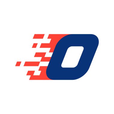 Sıfır logosunu görmeniz gerekir. Soyut damalı bayrağı ile sayı.