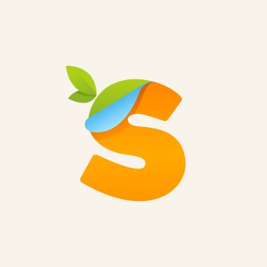 S kağıt harf logosu 